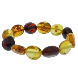 gte Rav armbnd / Real Amber Bracelet / Echte Bernstein Armband 55