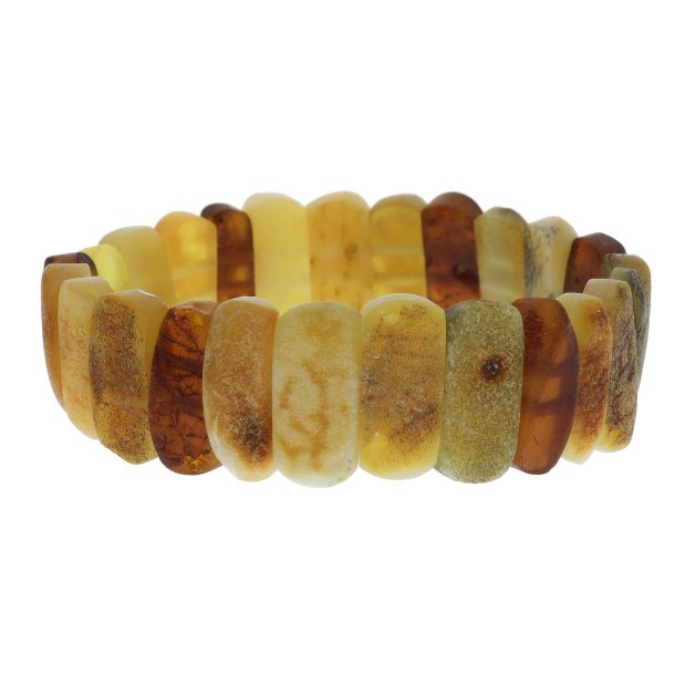 gte ikke poleret naturligt rav armbnd / Real Amber Bracelet / Echte Bernstein Armband 