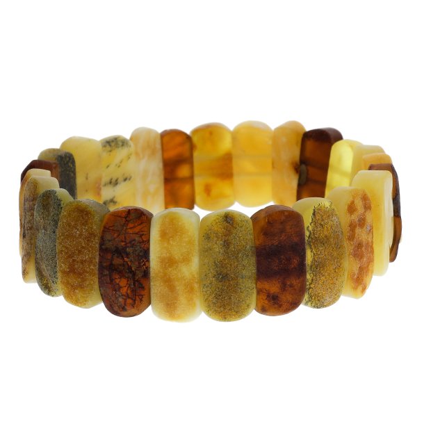 gte ikke poleret naturligt rav armbnd / Real Amber Bracelet / Echte Bernstein Armband 