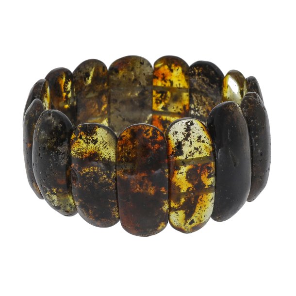 Absolut smukkeste gte jordrav armbnd / Real Amber Bracelet / Echte Bernstein Armband