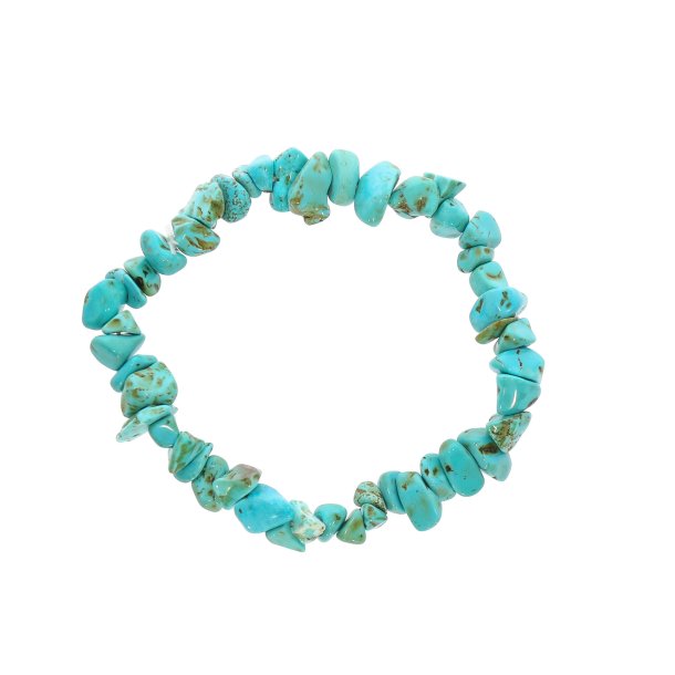 Howlite nat�rliche Form armb�nd