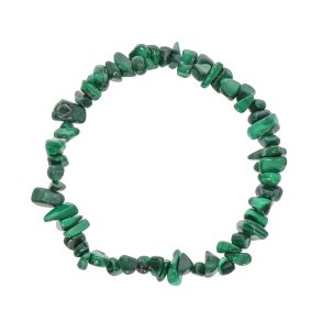 Malakit armbnd i naturlig form