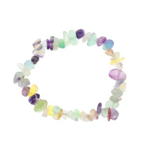 Flourit armbnd i naturlig form