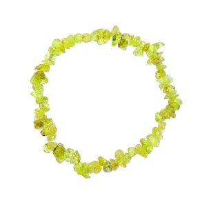 Peridot armbnd i naturlig form