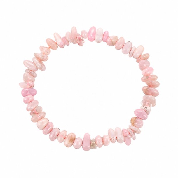 Armband aus rosa Opal 