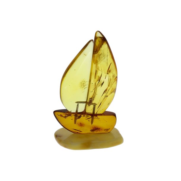 Handgefertigtes Bernstein Schiff