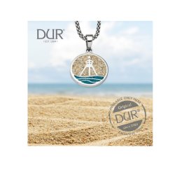 Ahoi "Lkken" Vedhnget med strand sand og blsand