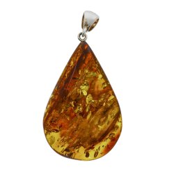 Rav dr�beformet vedh�ng af Vesterhavet rav