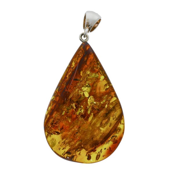 Rav dr�beformet vedh�ng af Vesterhavet rav