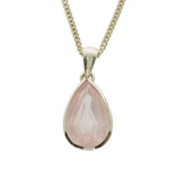 Rosakvartz Vedhng af hjeste kvalitet, diamantslebet fremstillet gamle guldsmedetraditioner