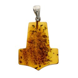 Thors Hammer Bernsteinanh�nger 