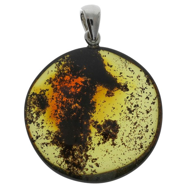 Ein �Solar Plexus� Anh�nger aus nat�rlich nordischem Bernstein