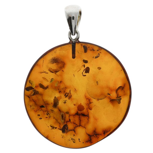 Ein �Solar Plexus� Anh�nger aus nat�rlich nordischem Bernstein