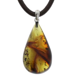 Einzigartiger perlenf�rmiger Bernstein-Anh�nger