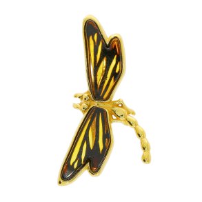 Guldsmede Vedhng I Rav Og Forgyldt Slv