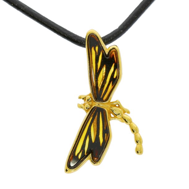 Guldsmede Vedhng I Rav Og Forgyldt Slv