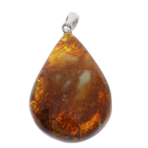 Einzigartiger perlenf�rmiger Bernstein-Anh�nger