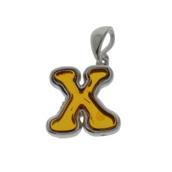 Bogstav X Rav Og Slv Vedhng