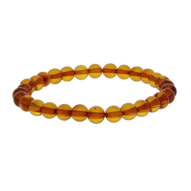 gte Ravperler armbnd / Real Amber Bracelet / Echte Bernstein Armband