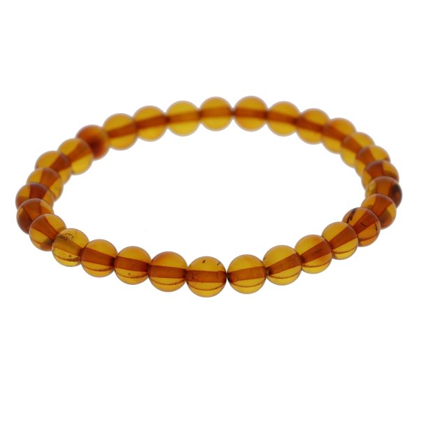 gte Ravperler armbnd / Real Amber Bracelet / Echte Bernstein Armband