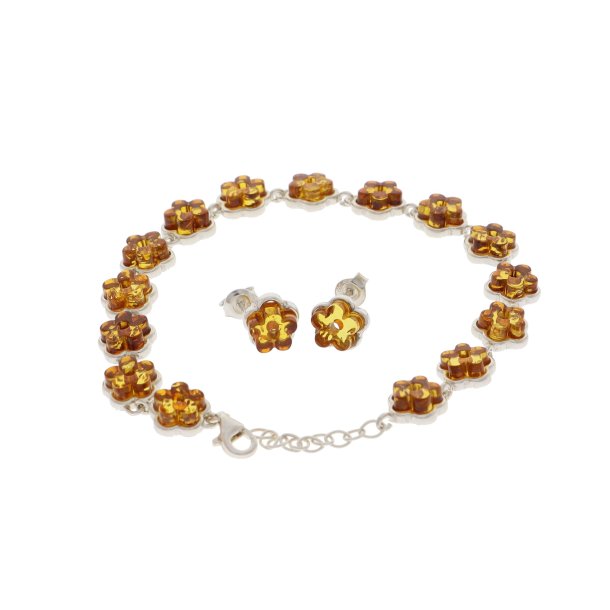 gte Rav armbnd / Real Amber Bracelet / Echte Bernstein Armband 89