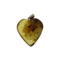 gte rav Hjerte / Real amber heart
