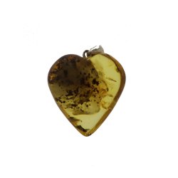 gte rav Hjerte / Real amber heart
