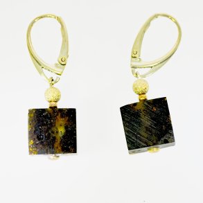 Unikke terningform mos rav reringe