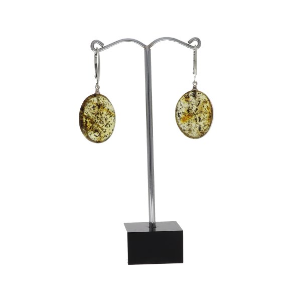 gte Rav reringe / Real Amber Earrings 