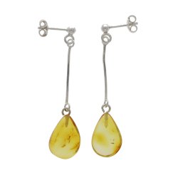 gte Rav reringe / Real Amber Earrings 