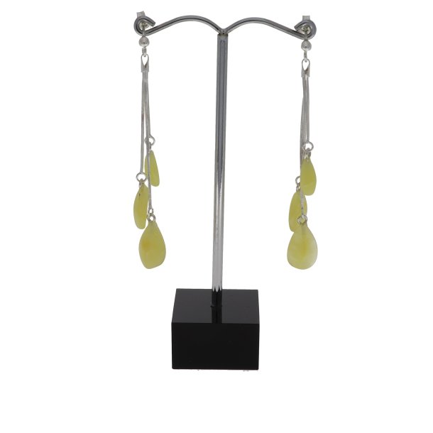 gte Rav reringe / Real Amber Earrings 