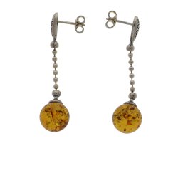 gte Rav reringe / Real Amber Earrings 
