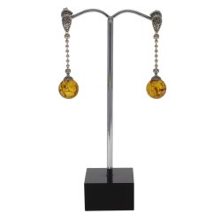 gte Rav reringe / Real Amber Earrings 