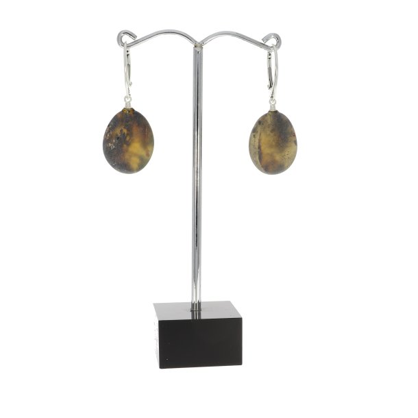 gte Rav reringe / Real Amber Earrings 