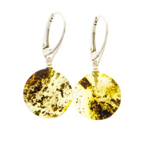 Echte Bernsteinohrringe / Real Amber Earrings 