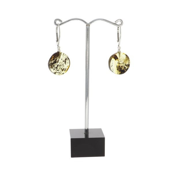 gte Rav reringe / Real Amber Earrings 