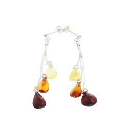 gte Rav reringe / Real Amber Earrings 