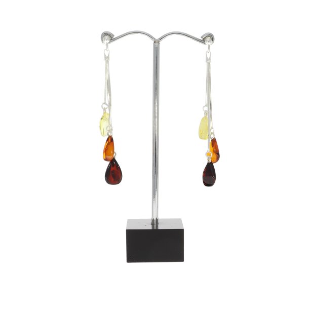 gte Rav reringe / Real Amber Earrings 