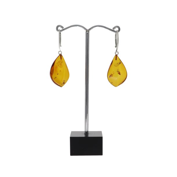 gte Rav reringe / Real Amber Earrings 