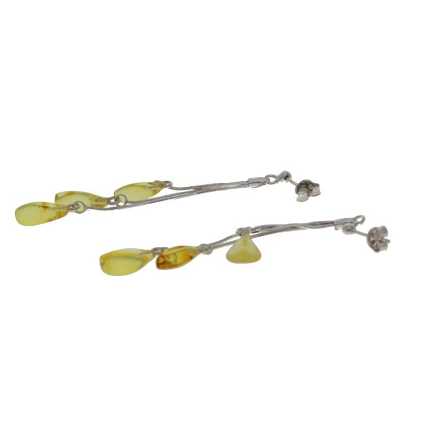 gte Rav reringe / Real Amber Earrings 