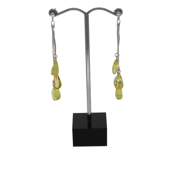 gte Rav reringe / Real Amber Earrings 