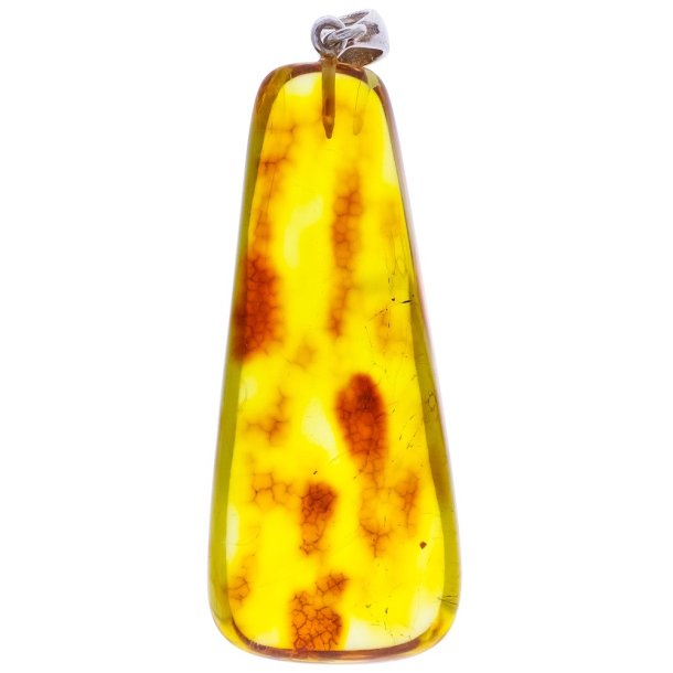 gte Rav vedhng / Real Amber Pendant / Echte Bernstein Anhenger 