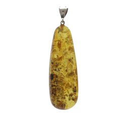 gte Rav vedhng / Real Amber Pendant / Echte Bernstein Anhenger 