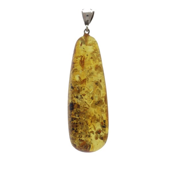 gte Rav vedhng / Real Amber Pendant / Echte Bernstein Anhenger 