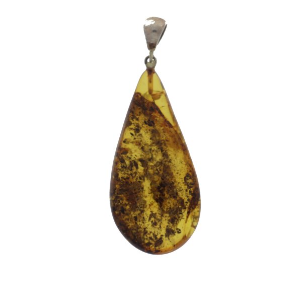 gte Rav vedhng / Real Amber Pendant / Echte Bernstein Anhenger 