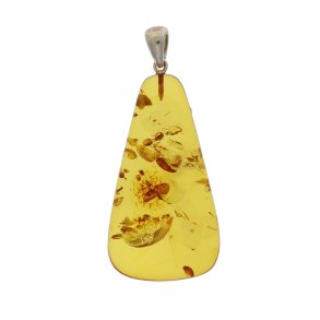 gte Rav vedhng / Real Amber Pendant / Echte Bernstein Anhenger