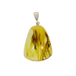 gte Rav vedhng / Real Amber Pendant / Echte Bernstein Anhenger