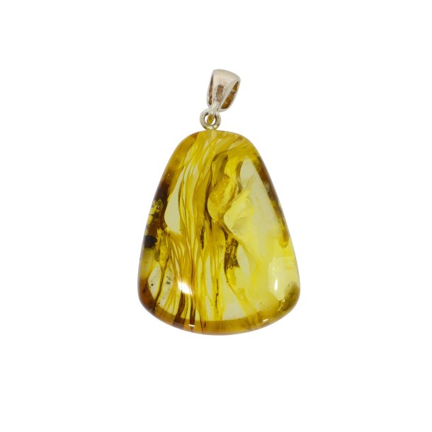 gte Rav vedhng / Real Amber Pendant / Echte Bernstein Anhenger
