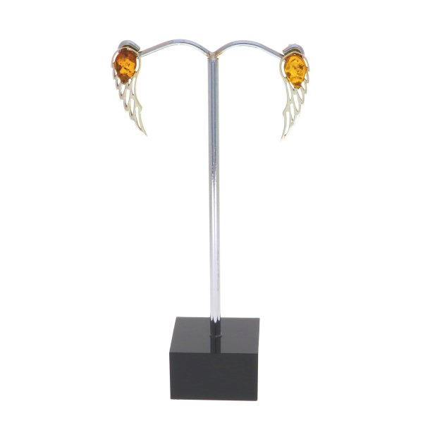 Englevinger af gte rav og  slv