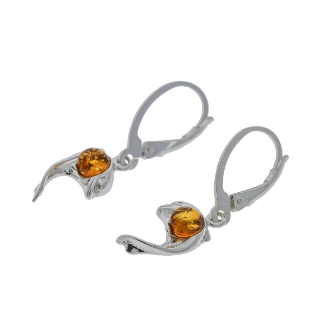 Delfin reringe I Slv Og Rav